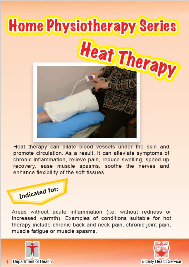 Home Physiotherapy Series
                                        Heat Therapy
                                        